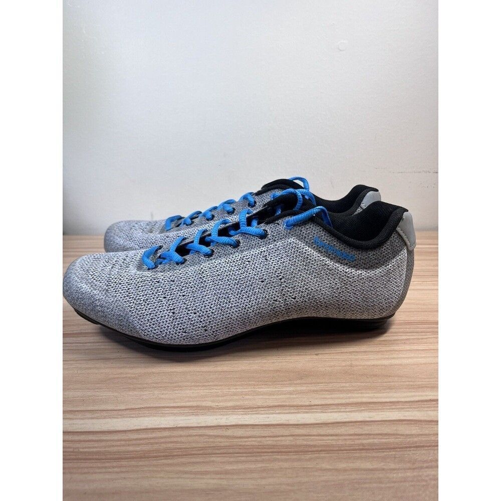 Tommaso Pista Aria Knit Womens Size 8 Shoes Cycling Gray Blue Sneakers - Picture 3 of 8